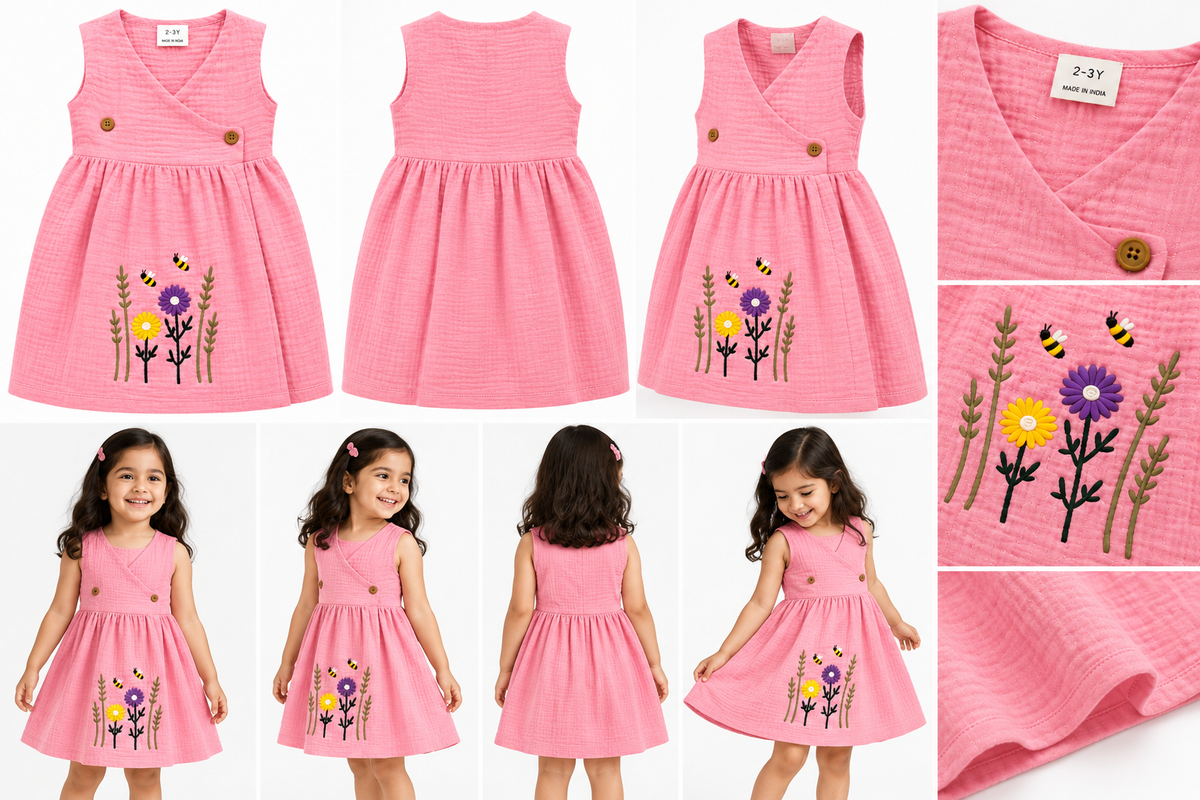 Crinkle Muslin Frocks (photo 5)