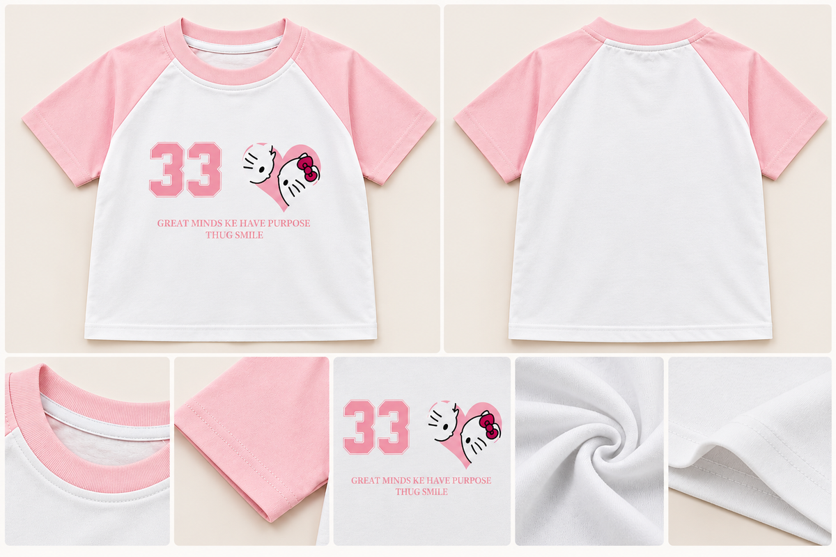 Hello Kitty Printed Kids T-Shirt (photo 5)