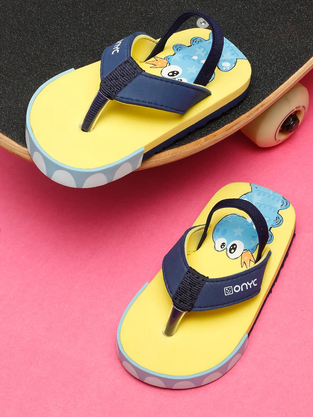 DINO Flipflops Yellow (photo 1)